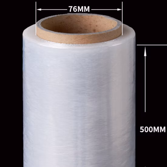 Industry Grade Machine Use Stretch Film Wrap Cast PE Stretch Film China Factory Wholesale