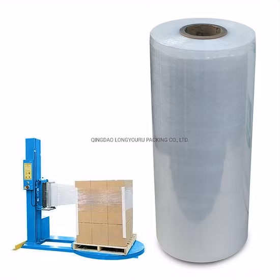 23 Mikron LLDPE-Palettenwickel-Stretchfolie für den maschinellen oder manuellen Gebrauch